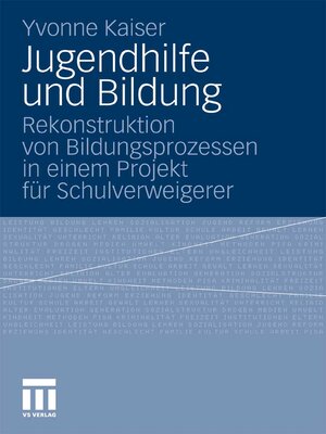 cover image of Jugendhilfe und Bildung